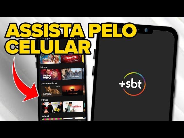 COMO ASSISTIR AO SBT+ PELO CELULAR (COMO CRIAR SUA CONTA)