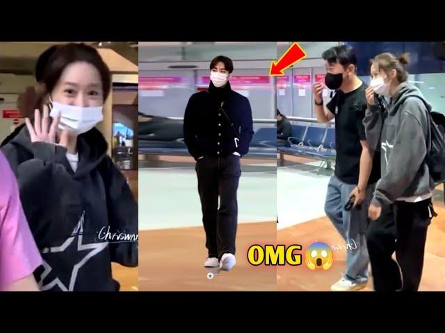 OMG Evidence found Lee Junho Spotted with Yoona at Nice Cote d'Azur Airport heading to Cannes film