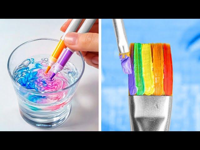  QUICK & EASY RAINBOW CRAFTS! ️ HURRY UP TO TRY!