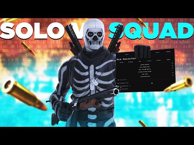 I dominated SOLO VS SQUAD with the BEST FORTNITE CHEAT...