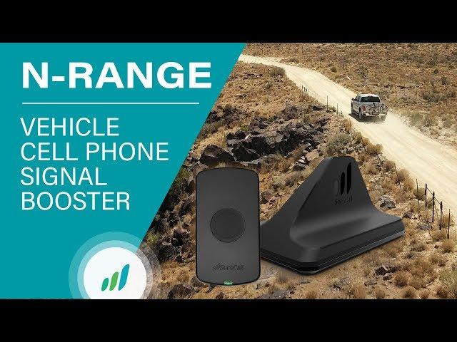 N-Range Cell Phone Signal Booster for Car, Truck & SUV