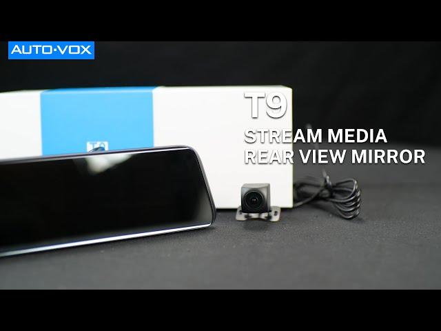 AUTO-VOX T9 Stream media rear view mirror