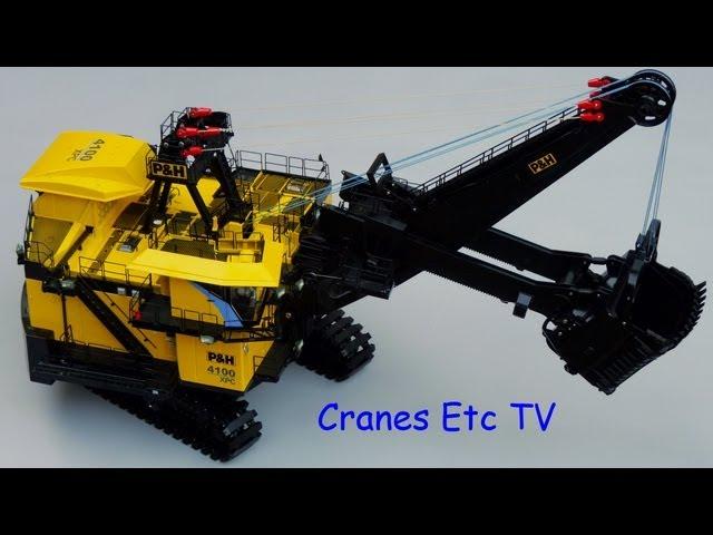 TWH P&H 4100XPC Mining Shovel by Cranes Etc TV