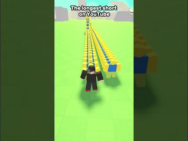 The Longest Short On YouTube  #shorts #roblox #robloxfunny #robloxshorts