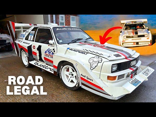 HE BUILT A ROAD LEGAL AUDI S1 E2!