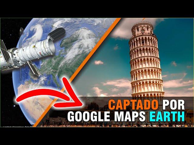 ¡Cómo Google Maps capturó el increíble momento de la Torre Inclinada de Pisa!