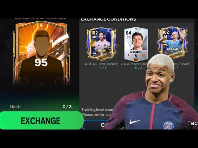 95 exchange in fc mobile   #fcmobile