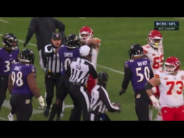 Suspicious Video Has Baltimore Ravens Fans Claim NFL ‘Rigged” Kansas City Chiefs Win