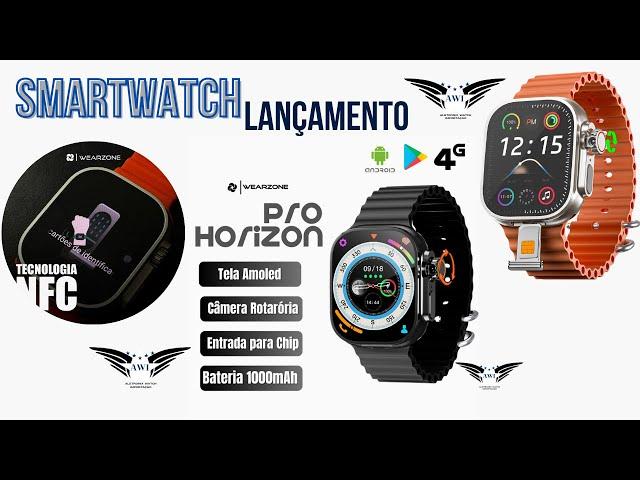 Smartwatch Horizon Wearzone 4g Review Unboxing Apple Watch? Ultra Lite Pro 16 e 64gb Armazenamento