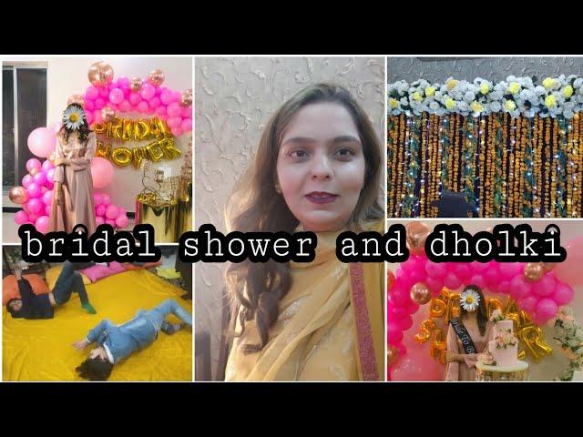 Bridal shower and dholki night || Sonia Shahid