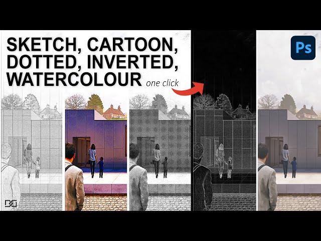5 BEST Photoshop Actions for Architecture