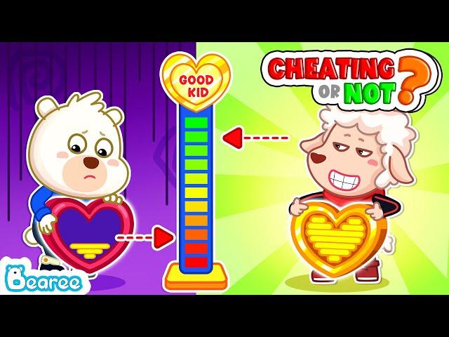 Bearee or David, Who Is Really Good Kid?  | Educational Cartoons for Kids | Bearee Bear Cartoon