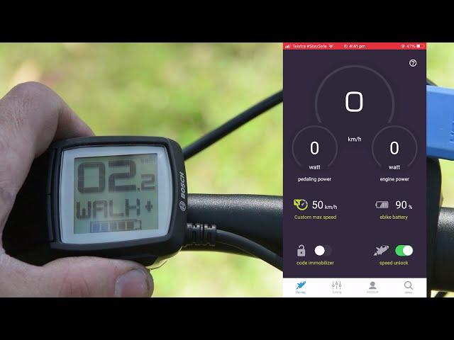 Trek Powerfly 4 Speed Unlocked to 75km/h, Tuning Via Mobile App Works On 85NM Bosch CX Gen 4