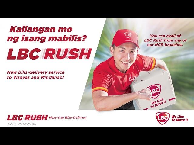 LBC Rush. Next-Day Bilis Delivery