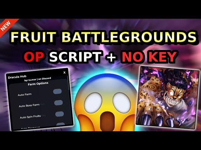 [LEOPARD V2] Fruit Battlegrounds OP Script (TELEPORT ON PLAYER, AUTOFARM, GET FRUITS, SPEED)