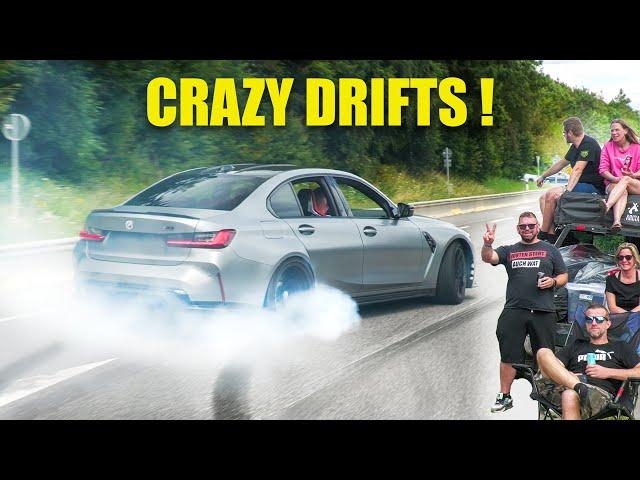 Cars Leaving Nürburgring Tankstelle 16.07 - M3 G80, TruckFest, Funny Moments, GT2RS MR..