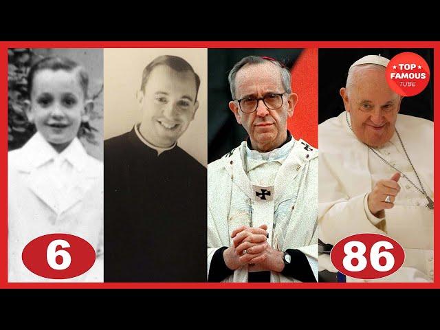 Pope Francis Transformation ⭐ From 6 To 86 Years Old