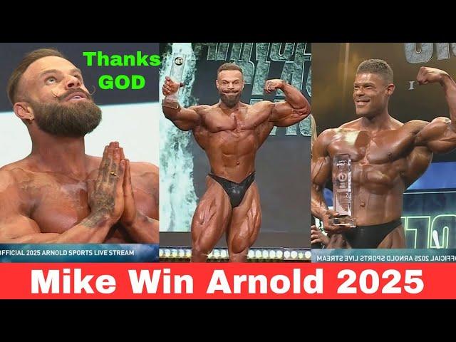 Mike Sommerfeld WinArnold Classic 2025 & Top 6 + Speech & Wesley Vissers ? Logan Fraklin..