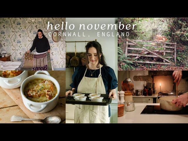 Hello November ️ cosy recipes, countryside life & movie date night