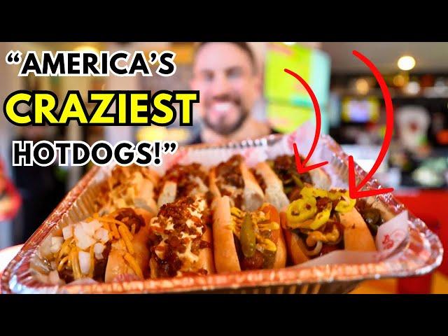 ONLY 4 MINUTES TO TRY TO BEAT "AMERICA'S CRAZIEST HOTDOG CHALLENGE"!!!