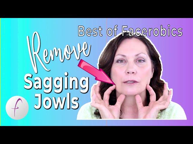 Exercise to LIFT SAGGING JOWLS | Best of Facerobics Series