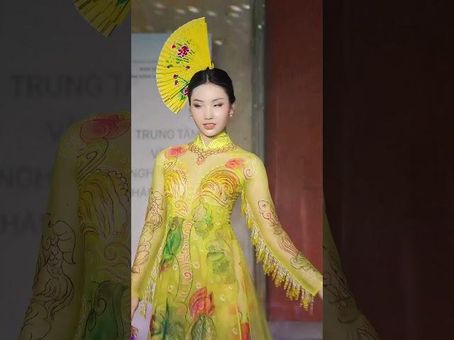 First Face Á hậu Trần Châu Mỹ Mỹ - The Miss Global Vietnam rạng rỡ tại Sắc màu Di sản