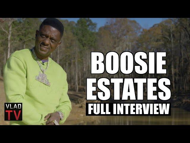 Boosie Estates: Boosie Shows His New Fishing Lake & Completed Batman Mansion (Full Interview)