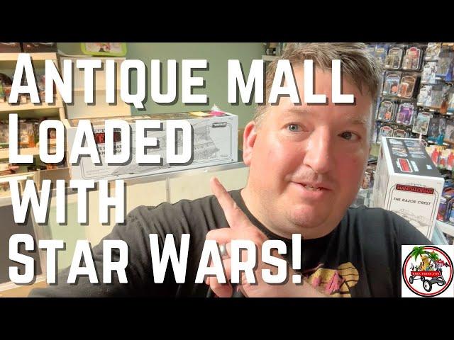 So Much Star Wars! Toy Hunt at Loaded Antique Mall Booth! #toyhunting #starwars #vintagestarwars