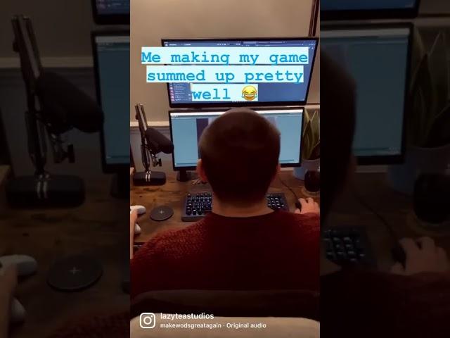 Making a game be like… #shorts #gamedev