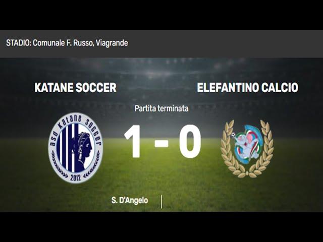 HIGHLIGHTS - 18* GIORNATA - ALLIEVI REGIONALI U17| KATANE SOCCER 1-0 ELEFANTINO CALCIO