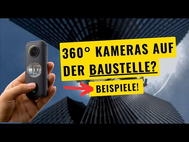 Beispiele für 360 Grad Fotos für die digitale Baustellendokumentation! Rico Theta, Insta360°