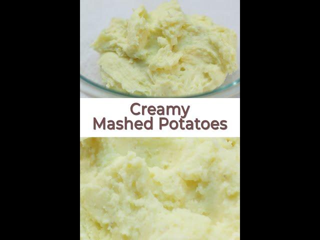 Easy Mashed Potatoes recipe #shorts