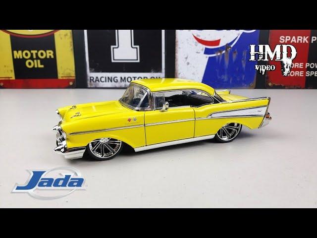 1957 Chevrolet Bel Air, Jada - Big Time Muscle, 1:24 Diecast Car Model