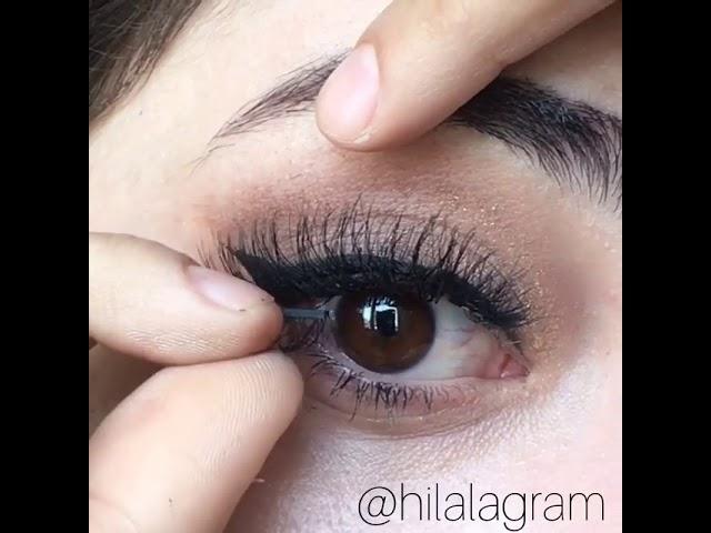 How To Apply Nicola Magnetic Eyelashes with Hilalagram | Nicola Cosmetics