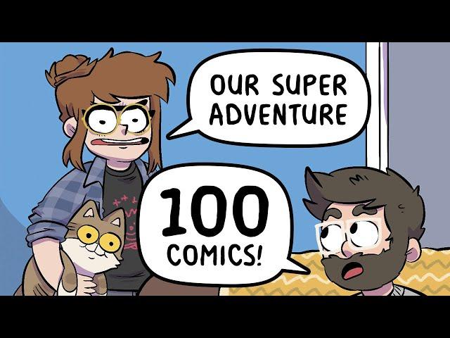 100 Comics About Cats And Other Cute Stuff! (Our Super Adventure BIG Compilation 1)