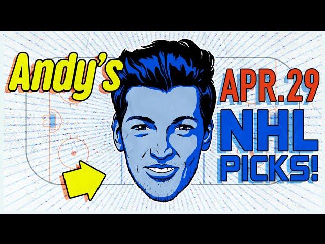 NHL Sniffs, Picks & Pirate Parlays Today 4/29/24 | Best NHL Bets w/ @AndyFrancess