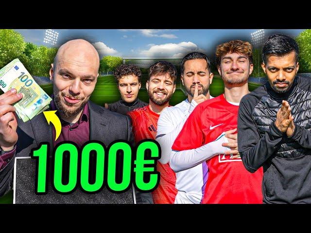 WER DIESE FUßBALL CHALLENGE AM LÄNGSTEN ÜBERLEBT GEWINNT 1000€