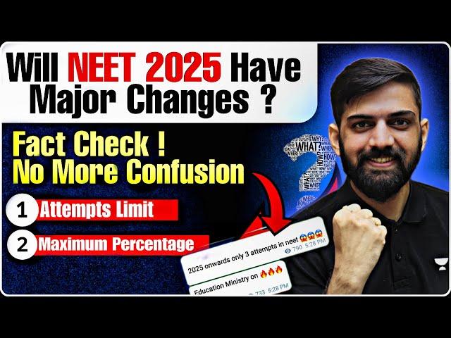 NEET 2025 eligibility criteria | Attempt limit in NEET 2025 | 75 percent criteria for NEET 2025