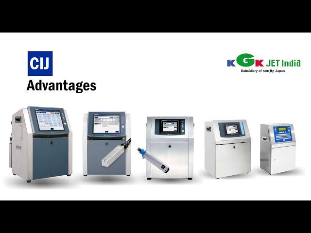 KGK Jet Advantage CIJ Printers #kgkjetindia