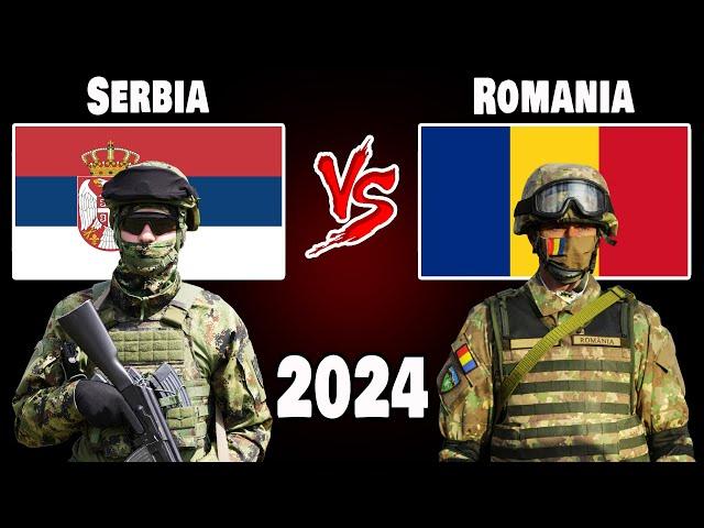 Serbia vs Romania Military Power Comparison 2024 | Who is More Powerful?