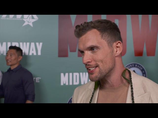 Midway: Ed Skrein Interview | ScreenSlam