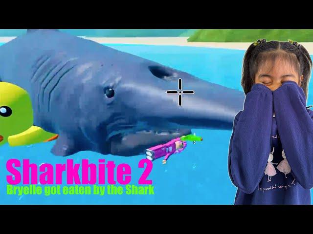 We Almost Escaped… But the Shark Got Us!  | SharkBite 2 Roblox (Bryelle’s POV)