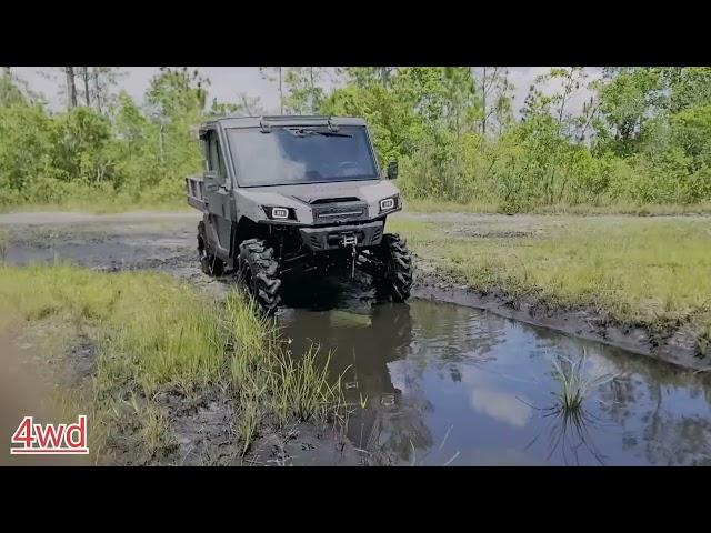 WARRIOR 1000 PLOWS THRU FL SWAMP !!!