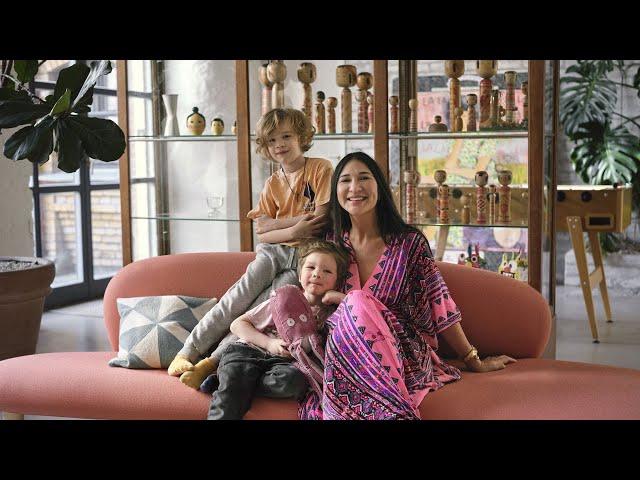 Nata Lee Hahn creates a colourful family home in an industrial loft | Vitra Home Stories for Winter