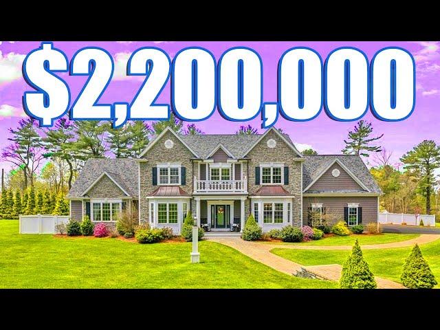 $2,200,000 LUXURY HOME in Milton Massachusetts | Living in Milton Massachusetts | Milton MA Homes