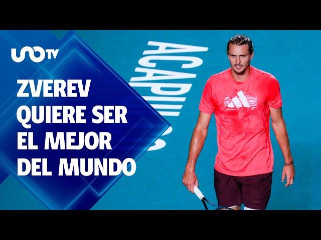 Va por el título del Abierto Mexicano de Tenis Telcel