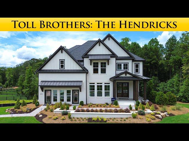 INSIDE The Hendricks Plan by Toll Brothers in Holly Farm | Woodstock GA New Homes For Sale