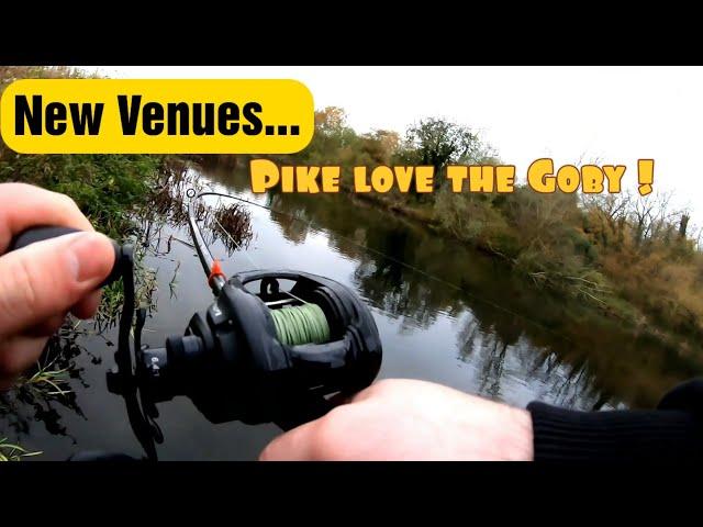 lure fishing pike - exploring new rivers