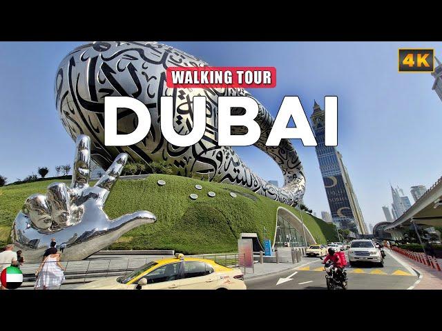 DUBAI  - Dubai City Walk, Museum of The Future, Dubai Mall