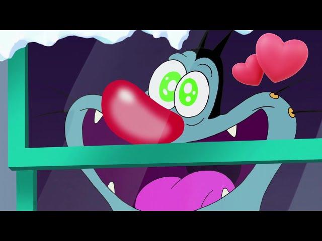 Oggy and the Cockroaches - Heart of ice (SEASON 4) BEST CARTOON COLLECTION | New Episodes in HD